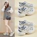Daddy Shoes Female Student Sports Running Casual Shoes Platform Heightening Shoes_vogvips.com