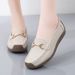 New Bean Shoes Women's Non-slip Slip-on Casual Small White Shoes_vogvips.com