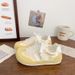 Ballet Mesh Budexun Board Shoes Women's Niche Korean Version Breathable Sports White Shoes_vogvips.com