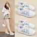 Daddy Shoes Female Student Sports Thick-soled Heightening Shoes Casual Mesh Breathable_vogvips.com
