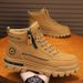 Spring And Autumn Personality Wear-resistant High-top Martin Korean Version Versatile Boots Thickened Lightweight Casual_vogvips.com