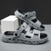 Popular Men's Summer Outdoor Slippers, Dual-purpose For Sports And Driving, Non-slip, Odor-resistant, With A Comfortable_vogvips.com