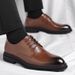 European Warm Series Men's Leather Autumn Winter New British Style Formal Business Pointed Toe Height Increasing Wedding Groom Suit Shoes_vogvips.com