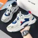 Men Breathable New Mesh Trend Versatile Athleisure Running Trendy Clunky Shoes Blue Free Shipping Ss Size_vogvips.com
