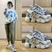 Dad Women Spring And Autumn New Style Internet Celebrity Student Thick Bottom Height Increasing Casual Sports Shoes_vogvips.com
