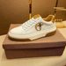 2025 New Little Bee White High End Versatile Casual Shoes, Trendy Men's Fuguqi Board Shoes_vogvips.com