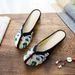 Slippers, Waves, Embroidery, Embroidered Cloth Shoes, Women's Fabric Slippers, Sandals_vogvips.com