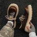 ShoeVault American Derby For Men Trendy Thick-Soled Niche Commuter Casual Height-Increasing Big Toe Leather British Style Work_vogvips.com
