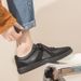 Couple Versatile Casual White Korean Style Unisex Training Flat Sneakers Forrest Gump Shoes For Women F8815_vogvips.com