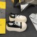 Versatile White Sneakers 2026 New Thick-soled Women's Casual Sports For Spring And Autumn, Height-increasing, High-end,_vogvips.com