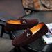 Spring Summer 5088 Hot Korean Style Large Size Loafers Casual Genuine Leather Handmade Lazy Slip-On Men's Shoes_vogvips.com