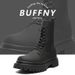 Lace-up Slim Martin Boots Retro Thick-soled Heightening Locomotive Wind Tooling Boots Short Boots_vogvips.com