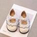 26ss Princess Girls' 2025 Spring And Autumn New Children's Soft Sole Non-Slip White Little Style Shoes Girls'_vogvips.com