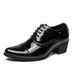 Large Pointed High Heels Men's British Style Hairstylist, Glossy Leather Shoes, Casual Business Dress Shoes_vogvips.com