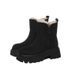 Women's Snow 2026 New Autumn/Winter Versatile Short Boots Non-Slip Fleece-Lined Thickened Warm Cotton Shoes_vogvips.com