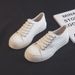 Spring New Big Toe Canvas Female Students Korean Version Thick Soled White Low Top Casual Shoes For Sports_vogvips.com