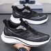 Men's Ice Silk Mesh Breathable Sh, Summer Anti Slip And Shock-absorbing Ultra Light Rotating Button Trendy Running_vogvips.com