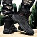 Large Size Breathable Lightweight Special Forces Soldiers Outdoor Hiking Wear-resistant Training Combat Boots Low Top Military Boots For Men_vogvips.com