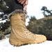 Martin Boots Large Size Snow Boots Men's Warm Men's Cotton Shoes Piled Thickened Men's Boots High Top Combat Shoes_vogvips.com