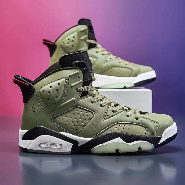 Summer Comfortable High-Quality Ultra-Fiber Surface Rubber Sole Practical Sports Basketball Shoes Casual Men's Shoes_vogvips.com