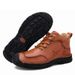 European Warm Series Men's High-top Martin Sports Outdoor Hiking Leather Large Size Boots Thickened Warm_vogvips.com