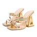2026 Summer New High-Heeled Sandals Classic Black Trendy Fashion Versatile Chunky Heel Retro French Niche Women's Shoes_vogvips.com