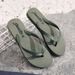 2024 Summer New Simple Women's Korean Style Flip-Flops Flat Non-Slip Toe Post Outdoor Sandals Beach Shoes_vogvips.com