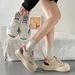 Little White Shoes Female Student Versatile Casual Trendy Shoes Platform Fashion Board Shoes_vogvips.com