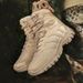Men's Tactical Boots For Hiking & Outdoor Training - Durable Combat Boots With Anti-Slip Sole, Breathable Mesh & Premium Cow Suede_vogvips.com