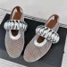 Ballet Flats Leather New Designer Wedding Dress Split Toe Shoes Loafers 100% Cowhide Bowknot Ballet Flats Top Quality_vogvips.com