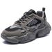 Spring New Breathable Mesh Sports Men's Korean Edition Versatile Thick Sole Casual Running Dad Trendy Shoes_vogvips.com