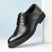 Niche Genuine Leather Casual Shoes Spring Business Formal Shoes Inner Heel Increased Suit Wedding Men's Shoes Lace-Up_vogvips.com