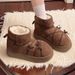 2025 Winter New Slip-On Warm Furry With Bowknot Short Tube Thickened Sole Snow Boots For Women_vogvips.com