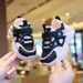 Boy's Small White Shoes Mesh Casual Girl's Panda Shoes Soft Soled Baby Shoes_vogvips.com