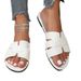 Summer New European And American Foreign Trade Large-size Flat Slippers, Slip-on Beach Sandals For Casual Wear_vogvips.com