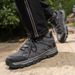 Men Casual Sports Shoes Outdoor Anti-slip Shock-absorbing Low-top Boots Men Lightweight Breathable Thick-soled Hiking Shoes Men_vogvips.com