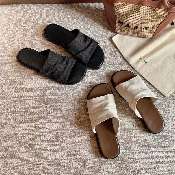 Women's Shoes Bangkok Travel Notes ~ Retro Leisure Vacation Beach Flat Sandals For Women Summer Outdoor Flat Sandals_vogvips.com