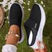 Women's Casual Comfortable Breathable Sandals Summer Lightweight Slip on Slippers Versatile Thick Soled Shoes_vogvips.com