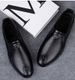 Walking Pattern Casual Leather Shoes Non-slip And Wear-resistant Work Men's Shoes_vogvips.com