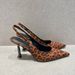 New Summer Leopard Women S Sandals Fashion High Heel Slingback Mule Ladies Party Dress Pumps Shoes Zapatos De Mujer_vogvips.com