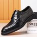 Men's leather shoes Business dress men's shoes casual men's leather soft leather and velvet shoes pointed cotton shoes_vogvips.com