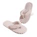 Soft Plush Flip-flops , 2026 Summer Home Non-slip Flat Slippers, Hotel Hospitality Thickened Bathroom Slippers For_vogvips.com