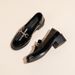 Mid-heel Leather 2026 New Model British Style Buckle Spring And Autumn Fashion Women's Versatile Chunky Heel Shoes_vogvips.com