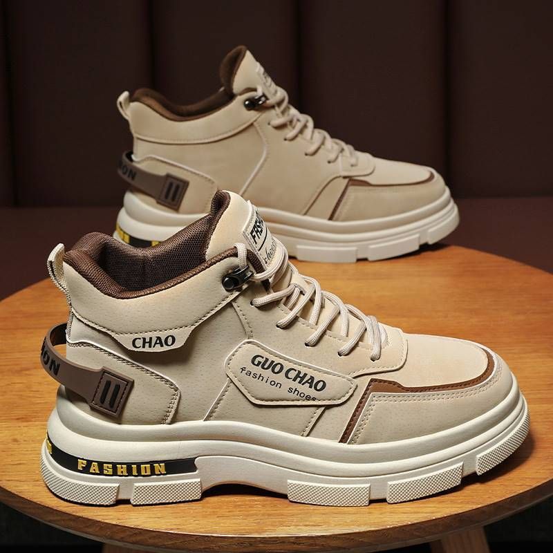 Men's Labor Protection Shoes Slip-Resistant Work Boots For Construction, Outdoor Hiking, And Heavy Duty - Durable Rubber Sole, Waterproof EVA Insole_vogvips.com
