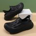 Men's Summer Clogs Breathable Wear-Resistant EVA Non-Slip Height Increasing Sandals Walking On Clouds Feel Outdoor Beach Shoes_vogvips.com