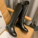 Winter Autumn Women Knee High Chelsea Fashion Low Heels Female Slip On Casual Shoes Ladies Long Western Boots 240911_vogvips.com