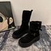 2-in-1 Foldable Thick-Soled Long For Women 2025 Autumn Winter New Mid-Calf Chunky Heel Over-the-Knee Knight Short Boots_vogvips.com