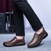 Men's Shoes Casual Leather Shoes Men's Dad Gloves Lazy Shoes_vogvips.com