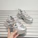 Small Size 2024 Thick-Soled Silver Fashion Dad For Women New Versatile Casual Height Increasing Lightweight Sneakers_vogvips.com