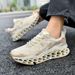 2026 Summer New Breathable Trail For Men, 3D Printed Shock-Absorbing Outdoor Sports Shoes, Tech Casual New Shoes_vogvips.com